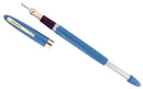 C1953 SHEAFFER SARATOGA PASTEL BLUE SNORKEL FOUNTAIN PEN XXF TO XF NIB RESTORED OFFERED BY ANTIQUE DIGGER