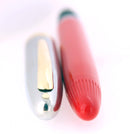 C1953 SHEAFFER SENTINEL FIESTA RED SNORKEL MEDIUM NIB FOUNTAIN PEN RESTORED OFFERED BY ANTIQUE DIGGER