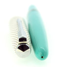 C1956 PARKER 41 FISHSCALE CAP TURQUOISE FOUNTAIN PEN IN ORIGINAL BOX NEW OLD STOCK NEVER INKED OFFERED BY ANTIQUE DIGGER