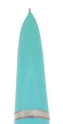 C1956 PARKER 41 TURQUOISE FOUNTAIN PEN IN ORIGINAL BOX NEW OLD STOCK NEVER INKED OFFERED BY ANTIQUE DIGGER