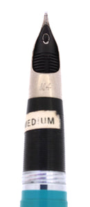 RARE C1957 SHEAFFER STATESMAN ED SULLIVAN PEACOCK SNORKEL FOUNTAIN PEN & PENCIL SET MINT NEW OLD STOCK OFFERED BY ANTIQUE DIGGER