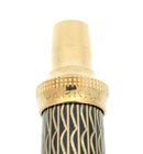 C1958 PARKER TURBAN TOP PRINCESS JOTTER BALLPOINT PEN GOLD & BLACK NEW REFILL OFFERED BY ANTIQUE DIGGER