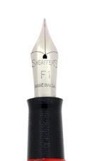 C1953 SHEAFFER CADET FOUNTAIN PEN IN VERMILLION NEVER INKED CHALK MARKED MINT OFFERED BY ANTIQUE DIIGER