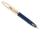 C1959 SHEAFFER BLUE PFM V SNORKEL PEN FOR MEN FOUNTAIN PEN RESTORED OFFERED BY ANTIQUE DIGGER