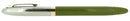CIRCA 1959 SHEAFFER FERN GREEN SENTINEL SNORKEL FOUNTAIN PEN RESTORED OFFERED BY ANTIQUE DIGGER