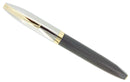 C1959 SHEAFFER GRAY PFM IV SNORKEL PEN FOR MEN XF-M NIB FOUNTAIN PEN RESTORED OFFERED BY ANTIQUE DIGGER