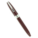 CIRCA 1959 SHEAFFER PFM I BURGUNDY FOUNTAIN PEN MEDIUM NIB RESTORED OFFERED BY ANTIQUE DIGGER
