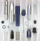 CIRCA 1959 SHEAFFER BLUE PFM II SNORKEL BROAD NIB FOUNTAIN PEN RESTORED OFFERED BY ANTIQUE DIGGER