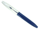 CIRCA 1959 SHEAFFER BLUE PFM II SNORKEL BROAD NIB FOUNTAIN PEN RESTORED OFFERED BY ANTIQUE DIGGER