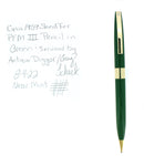CIRCA 1959 SHEAFFER PFM III GREEN PENCIL SERVICED AUSTRALIAN MADE OFFERED BY ANTIQUE DIGGER