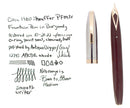 CIRCA 1960 SHEAFFER PFM IV BURGUNDY SNORKEL PEN FOR MEN FOUNTAIN PEN RESTORED OFFERED BY ANTIQUE DIGGER