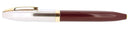 CIRCA 1960 SHEAFFER PFM IV BURGUNDY SNORKEL PEN FOR MEN FOUNTAIN PEN RESTORED OFFERED BY ANTIQUE DIGGER