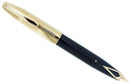 CIRCA 1959 SHEAFFER BLACK PFM V SNORKEL PEN FOR MEN FOUNTAIN PEN RESTORED OFFERED BY ANTIQUE DIGGER