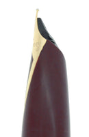 C1959 SHEAFFER BURGUNDY PFM IV SNORKEL PEN FOR MEN FOUNTAIN PEN RESTORED OFFERED BY ANTIQUE DIGGER