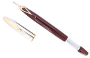 CIRCA 1959 SHEAFFER BURGUNDY PFM IV SNORKEL PEN FOR MEN FOUNTAIN PEN RESTORED OFFERED BY ANTIQUE DIGGER