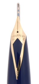 C1959 SHEAFFER PFM V BLUE  SNORKEL FOUNTAIN PEN RESTORED OFFERED BY ANTIQUE DIGGER