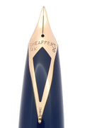 C1959 SHEAFFER PFM V BLUE  SNORKEL FOUNTAIN PEN RESTORED OFFERED BY ANTIQUE DIGGER