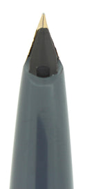 C1961 SHEAFFER DARK BLUE GRAY IMPERIAL IV FOUNTAIN PEN TOUCHDOWN FILLER RESTORED OFFERED BY ANTIQUE DIGGER