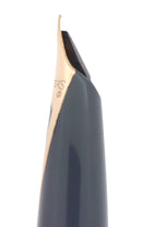 C1961 SHEAFFER DARK BLUE GRAY IMPERIAL IV FOUNTAIN PEN TOUCHDOWN FILLER RESTORED OFFERED BY ANTIQUE DIGGER