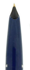 CIRCA 1961 SHEAFFER BLUE IMPERIAL IV FOUNTAIN PEN TOUCHDOWN FILLER RESTORED OFFERED BY ANTIQUE DIGGER