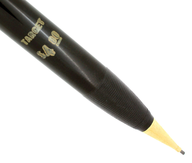 CIRCA 1963 SHEAFFER TARGET BLACK MECHANICAL PENCIL NEW OLD STOCK CHALK MARKED OFFERED BY ANTIQUE DIGGER