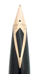 CIRCA 1971 SHEAFFER STERLING SILVER IMPERIAL TOUCHDOWN FOUNTAIN PEN RESTORED OFFERED BY ANTIQUE DIGGER