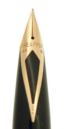 C1971 SHEAFFER STERLING SILVER IMPERIAL TOUCHDOWN FOUNTAIN PEN RESTORED OFFERED BY ANTIQUE DIGGER