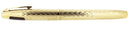 C1972 SHEAFFER IMPERIAL GOLD MARQUETRY DESIGN MODEL 835 FOUNTAIN PEN STICKERED OFFERED BY ANTIQUE DIGGER