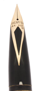 C1972 SHEAFFER IMPERIAL GOLD MARQUETRY DESIGN MODEL 835 FOUNTAIN PEN STICKERED OFFERED BY ANTIQUE DIGGER