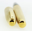 C1972 SHEAFFER IMPERIAL GOLD PLATED BARLEY OVERLAY MODEL 827 FOUNTAIN PEN SERVICED OFFERED BY ANTIQUE DIGGER