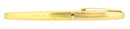 C1973 PARKER 75 GOLD PLATED PERLE 14K FINE NIB FOUNTAIN PEN RESTORED OFFERED BY ANTIQUE DIGGER