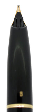 CIRCA 1976 SHEAFFER TARGA BRUSHED STAINLESS GOLD TRIM 14K BROAD NIB FOUNTAIN PEN NEVER INKED OFFERED BY ANTIQUE DIGGER