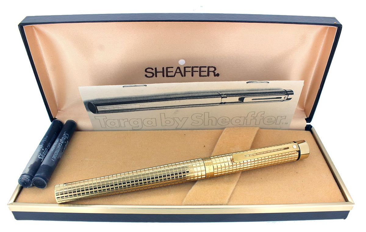 1976SheafferTargaCheqeredFount
