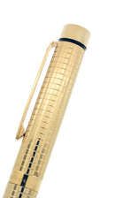 CIRCA 1976 SHEAFFER TARGA CLASSIC CHEQUERED PATTERN EXTRA FINE NIB FOUNTAIN PEN OFFERED BY ANTIQUE DIGGER