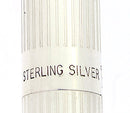 1976 SHEAFFER TARGA MODEL 1004X GOLD TRIM STERLING SILVER STRAIGHT LINE PENCIL MINT CONDITION OFFERED BY ANTIQUE DIGGER