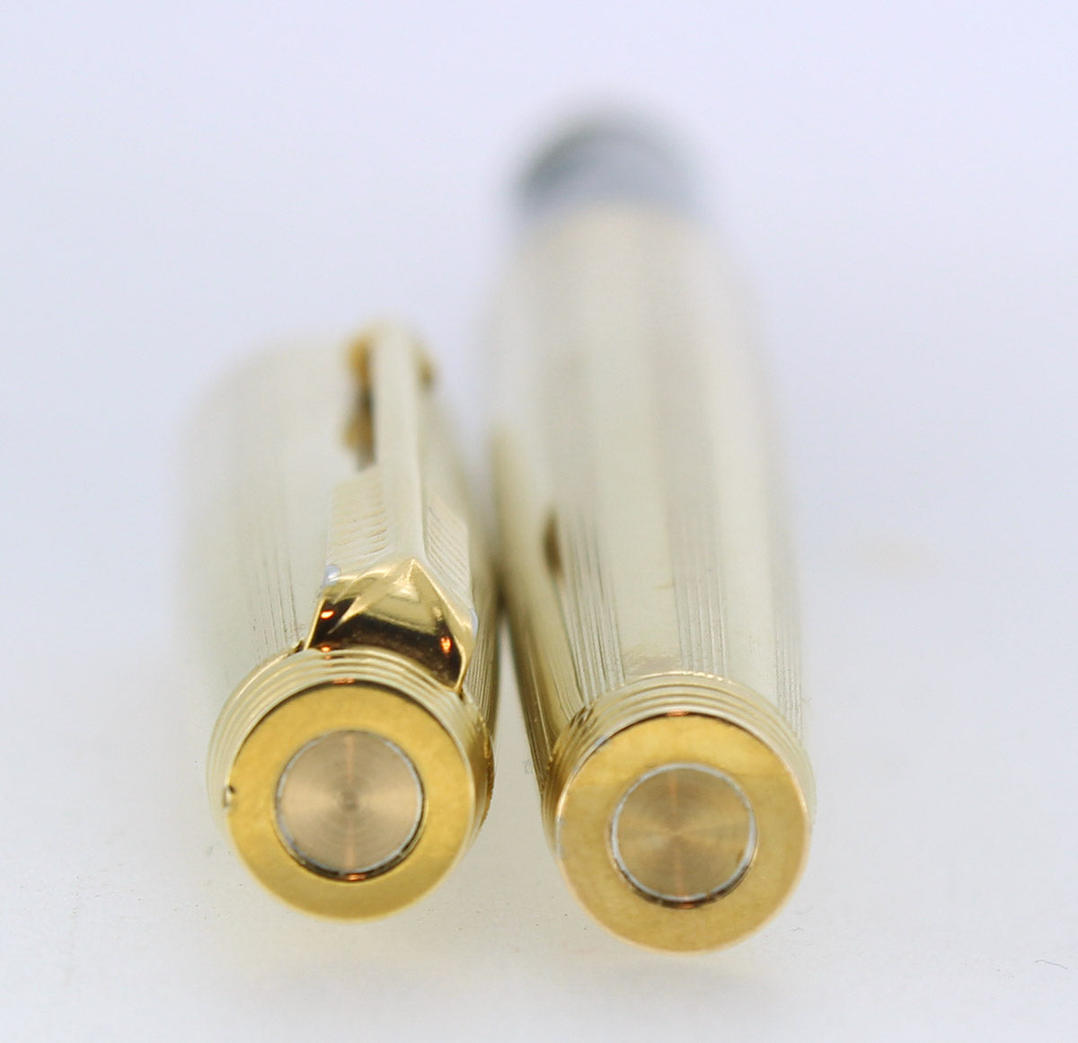 C1978 PARKER 75 GOLD PLATED IMPERIAL 14K MEDIUM NIB FOUNTAIN PEN RESTO