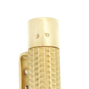 C1981 SHEAFFER TARGA 18K SOLID GOLD MASTERPIECE VANNERIE PATTERN BALLPOINT PEN OFFERED BY ANTIQUE DIGGER