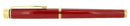 CIRCA 1982 SHEAFFER TARGA LAQUE IMPERIAL RED MEDIUM NIB FOUNTAIN PEN NEVER INKED OFFERED BY ANTIQUE DIGGER