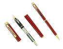 C1982 SHEAFFER TARGA IMPERIAL RED FOUNTAIN PEN & BALLPOINT PEN SET NEVER INKED OFFERED BY ANTIQUE DIGGER