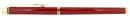 CIRCA 1982 SHEAFFER TARGA SLIMLINE IMPERIAL RED MEDIUM NIB FOUNTAIN PEN MINT OFFERED BY ANTIQUE DIGGER