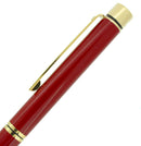 CIRCA 1982 SHEAFFER TARGA SLIMLINE IMPERIAL RED MEDIUM NIB FOUNTAIN PEN MINT OFFERED BY ANTIQUE DIGGER