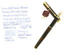 CIRCA 1983 PARKER PREMIER CHINESE LACQUER 18K MEDIUM NIB FOUNTAIN PEN FRANCE OFFERED BY ANTIQUE DIGGER