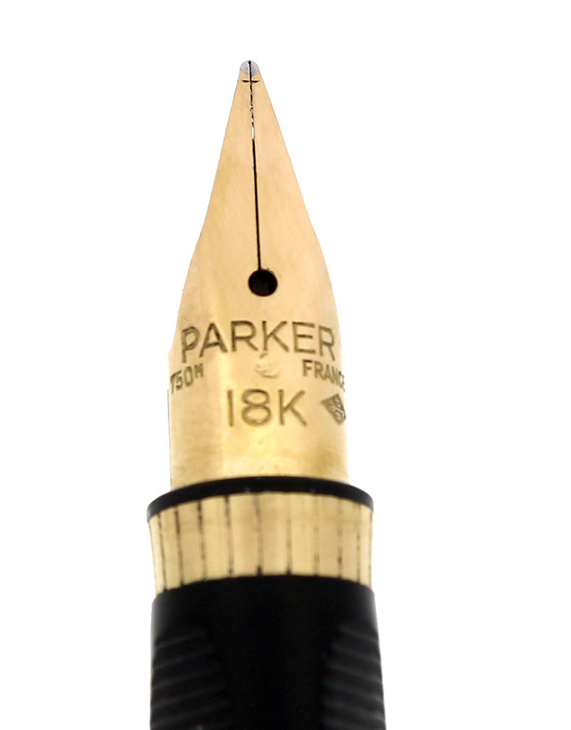 CIRCA 1983 PARKER PREMIER CHINESE LACQUER 18K MEDIUM NIB FOUNTAIN PEN FRANCE OFFERED BY ANTIQUE DIGGER