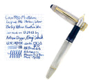CIRCA 1985 MONTBLANC MEISTERSTUCK N°146 STERLING BARLEY OVERLAY 18K BROAD NIB FOUNTAIN PEN OFFERED BY ANTIQUE DIGGER