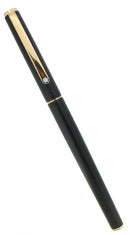 C1986 MONTBLANC NOBLESSE SLIMLINE MATTE BLACK FOUNTAIN PEN OFFERED BY ANTIQUE DIGGER