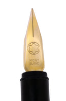 C1986 MONTBLANC NOBLESSE SLIMLINE MATTE BLACK FOUNTAIN PEN OFFERED BY ANTIQUE DIGGER