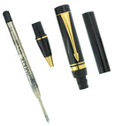 1987 PARKER DUOFOLD CLICK ACTIVATED 1ST YEAR BALLPOINT PEN OFFERED BY ANTIQUE DIGGER