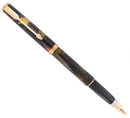 C1988 PARKER 75 PREMIER CHINESE LACQUER 14K MEDIUM ITALIC NIB FOUNTAIN PEN FRANCE OFFERED BY ANTIQUE DIGGER