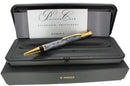 1989 PARKER DUOFOLD GREY PEARL BALLPOINT PEN MINT NEW IN BOX MADE IN UK OFFERED BY ANTIQUE DIGGER