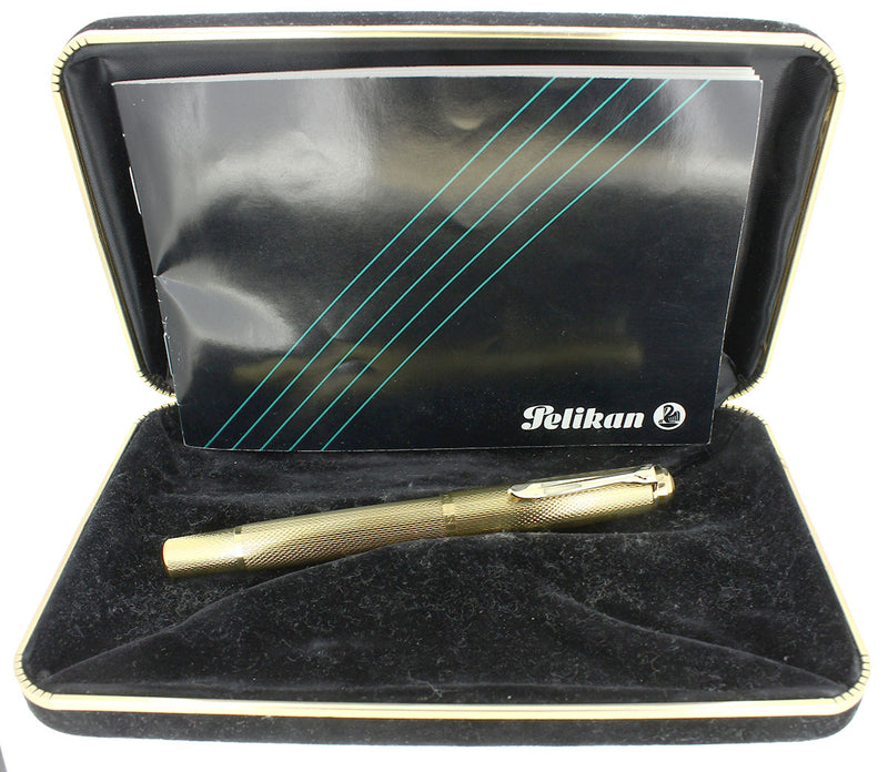 C1990 PELIKAN LIMTED EDITION M760 JUBILEE 150TH ANNIVERSARY 18C NIB FOUNTAIN PEN W/BOX & CERTIFICATE OFFERED BY ANTIQUE DIGGER